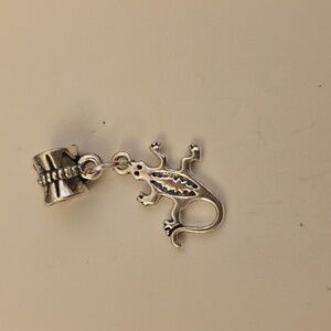 GECKO Charm for European Style Bracelets Tibeten alloys